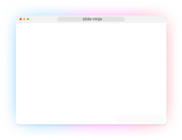 slide-ninja code panel